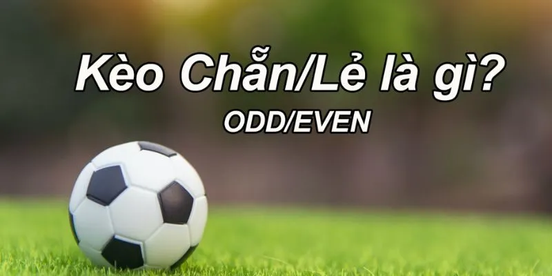 Tổng quan về kèo chẵn lẻ trong bóng đá